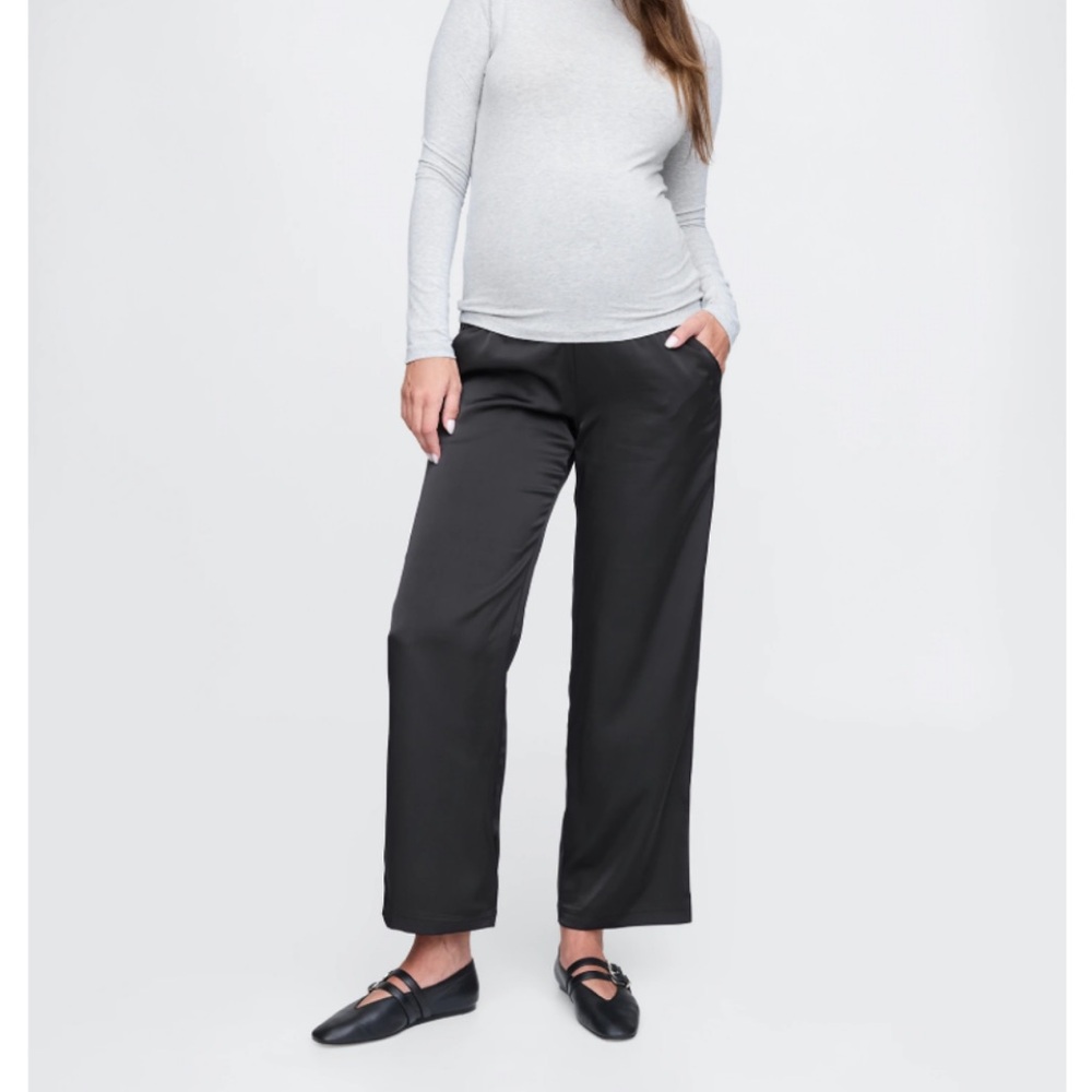 Gap Satin Maternity Trousers